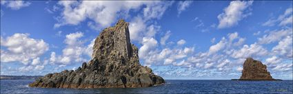 Sea Stacks - Norfolk Island - NSW (PBH4 00 12369)